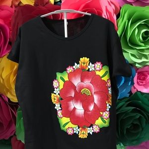 Mexicotodocorazon T shirt black XL